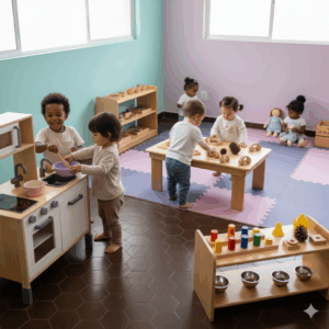 Berçário 2 em Santo André: O Ambiente Perfeito para Bebês que Andam e Exploram o Mundo