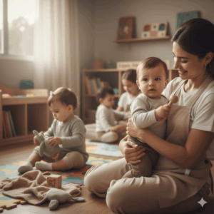 Adaptação no Berçário: O Guia Completo para uma Transição Tranquila e Amorosa